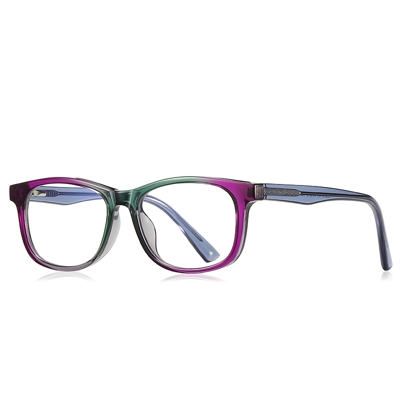 Model 20212 New Fashion Transparent Children Anti-blue TR90 Kids Frame