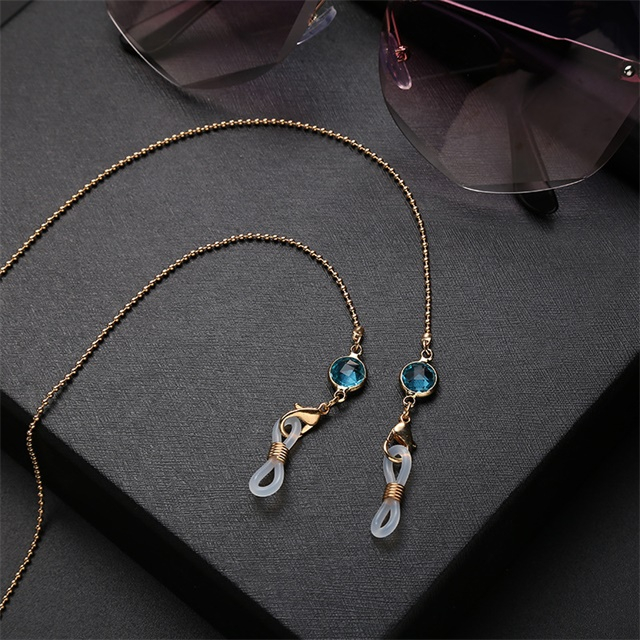 Fashion Silver Gold Metal Accessories Spectacles Eyewear Chain