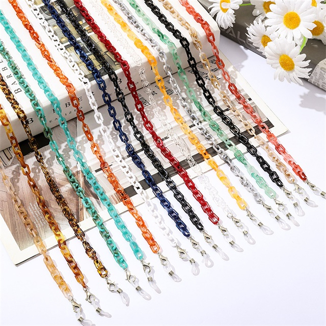 Fashion Acrylic Multi Colored Glasses Eyewear Chain