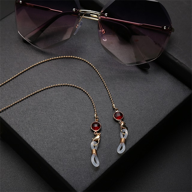 Fashion Silver Gold Metal Accessories Spectacles Eyewear Chain