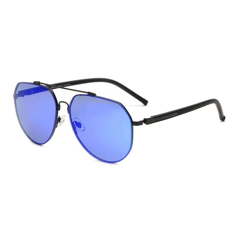 Luxury Oversized Memory Metal Polarized Sunglasses 