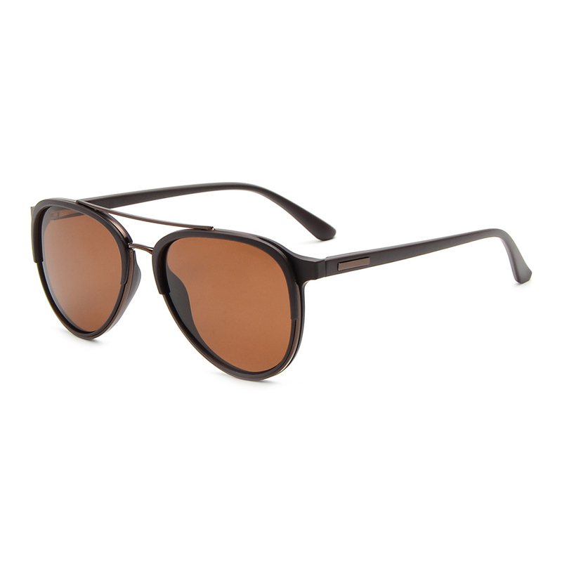 Fashionable Brand Name TR90 Polarized Pilot Sunglasses