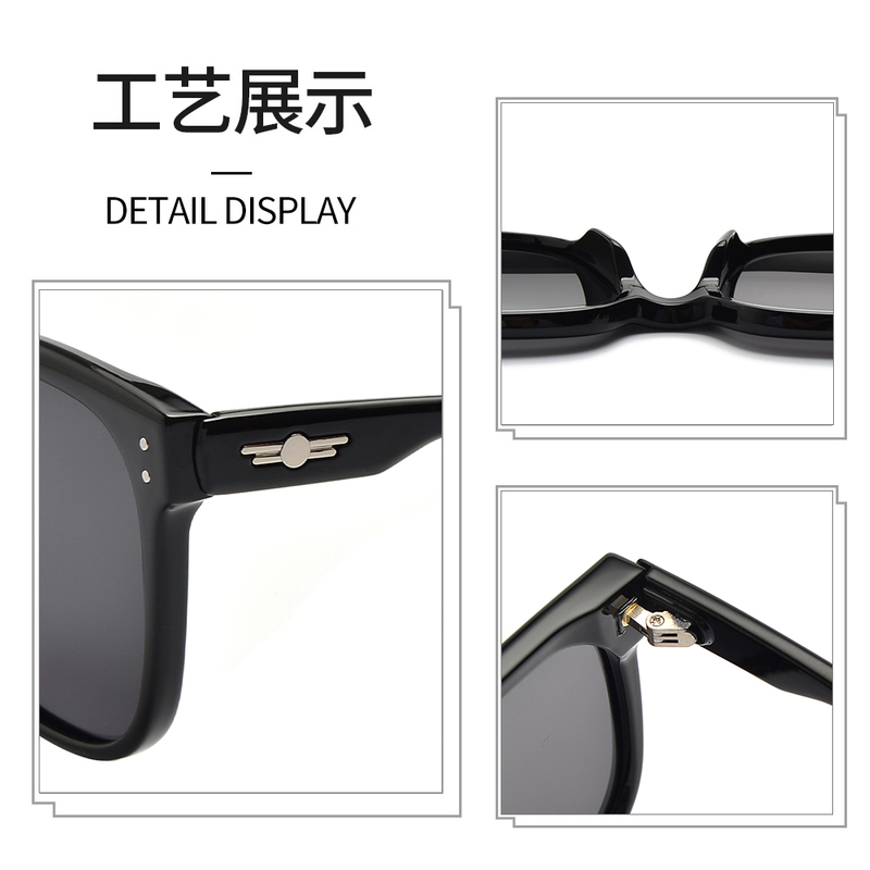 Wholesale Square Polarized TR90 Sunglasses For Unisex