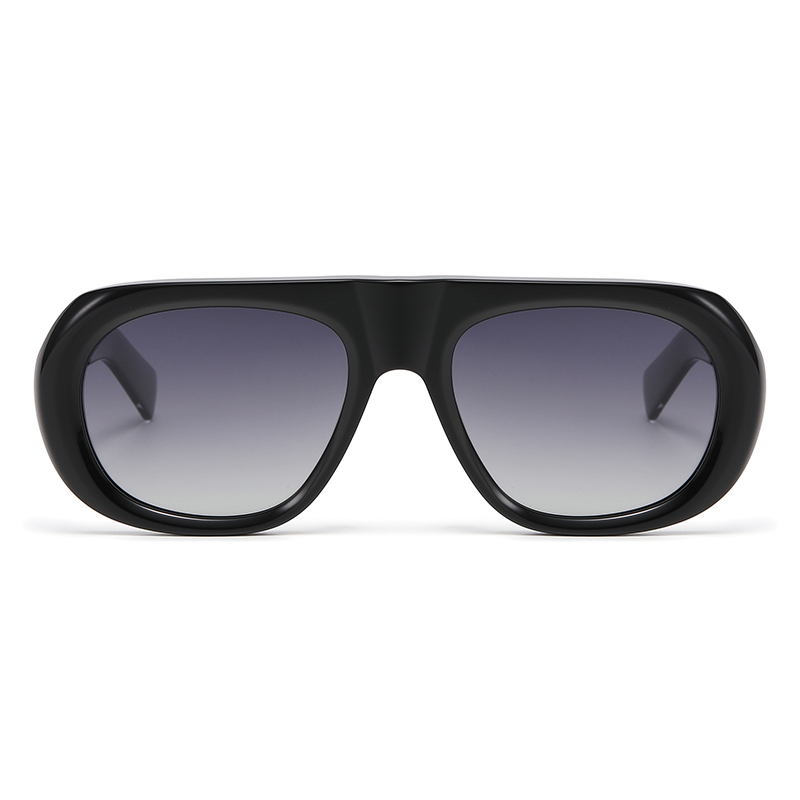 Retro Classic Oversized Pilot Acetate Polarized Sunglasses YSAT3016