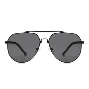 Luxury Oversized Memory Metal Polarized Sunglasses 