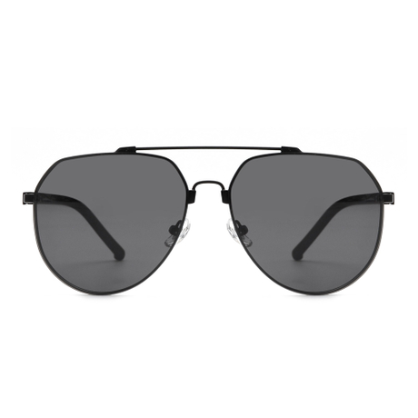 Luxury Oversized Memory Metal Polarized Sunglasses 