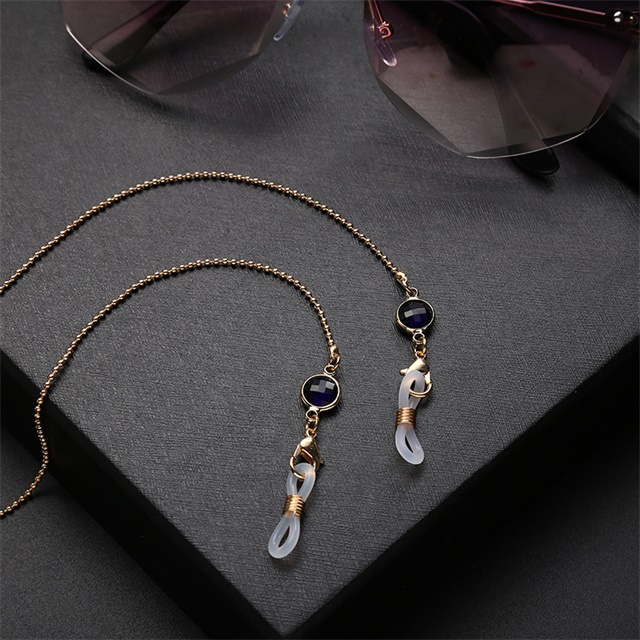 Fashion Silver Gold Metal Accessories Spectacles Eyewear Chain