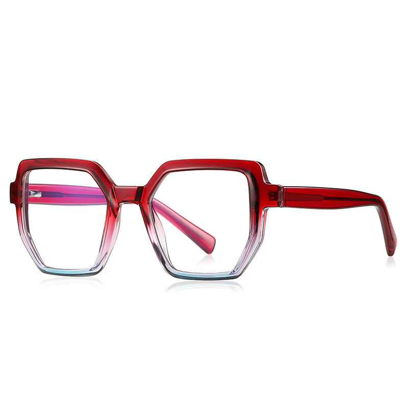 Oversized Transparent Anti-blue Wholesale Eyeglasses For Unisex