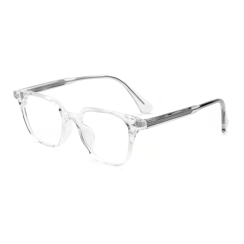 Designers Full Frame Square Anti-blue TR90 Acetate Eyeglasses