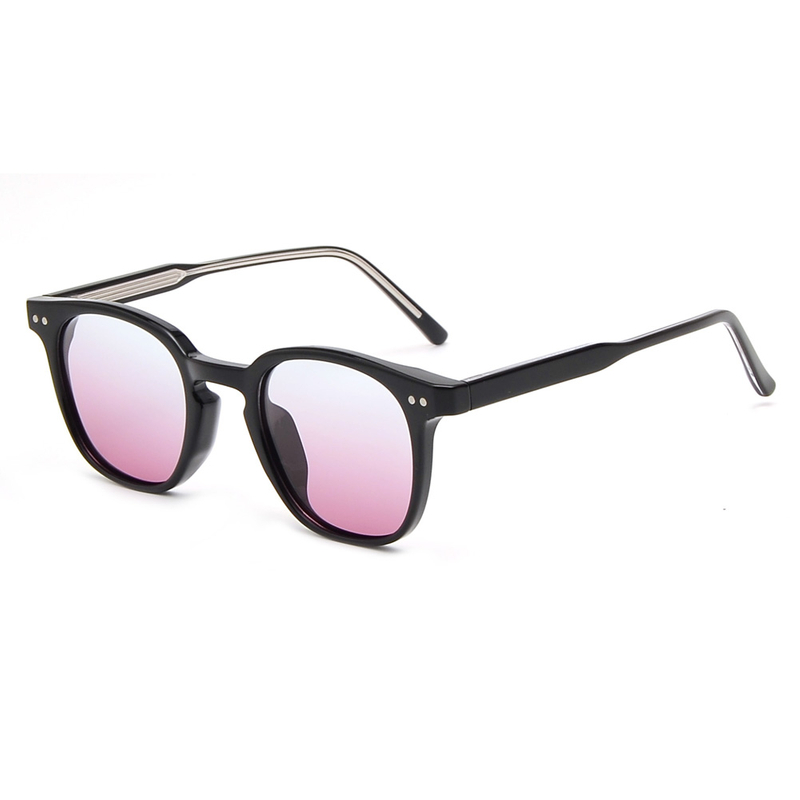 Retro Designer Custom Logo TR90 Polarized Unisex Sunglasses 