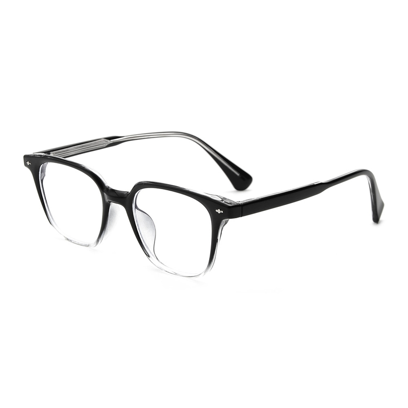 Designers Full Frame Square Anti-blue TR90 Acetate Eyeglasses