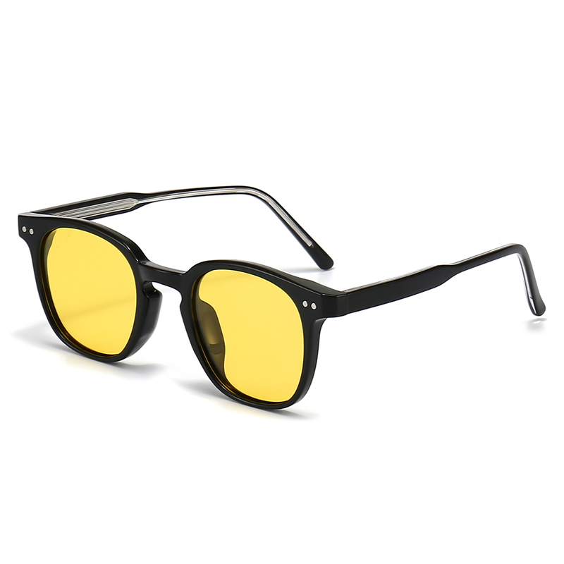 Retro Designer Custom Logo TR90 Polarized Unisex Sunglasses 