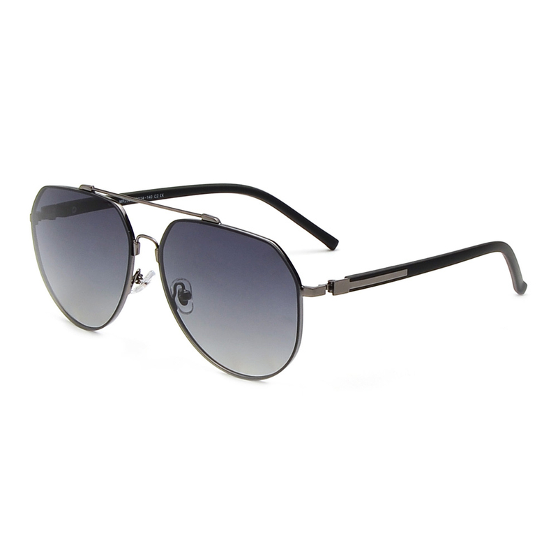 Luxury Oversized Memory Metal Polarized Sunglasses 