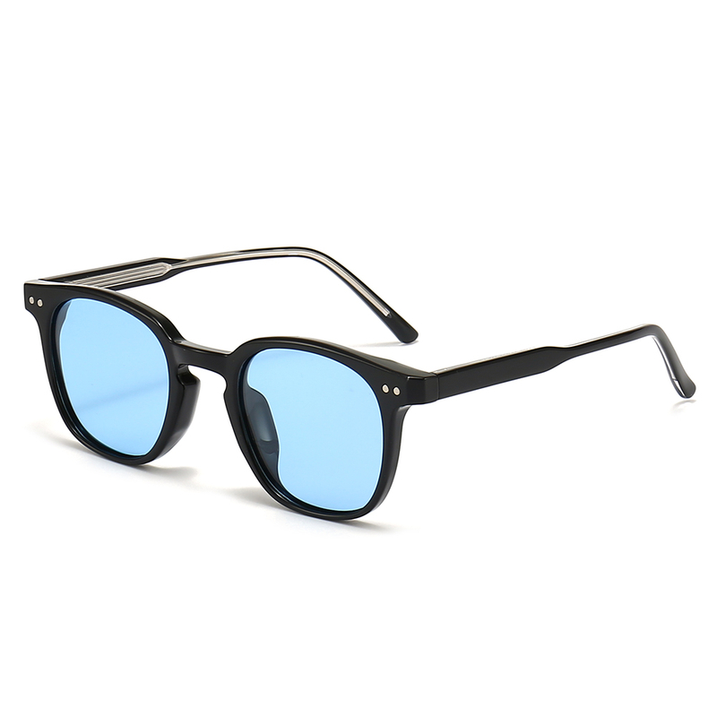 Retro Designer Custom Logo TR90 Polarized Unisex Sunglasses 