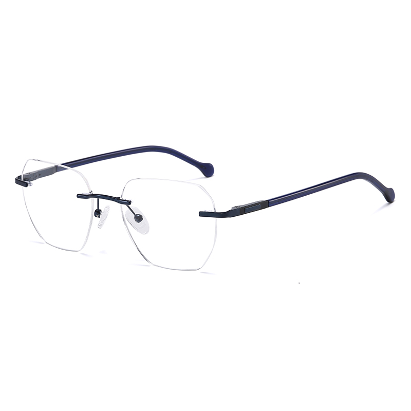 Minimal Luxury Rimless Elegant Soft Square Frameless Eyewear for Unisex YSHF2632
