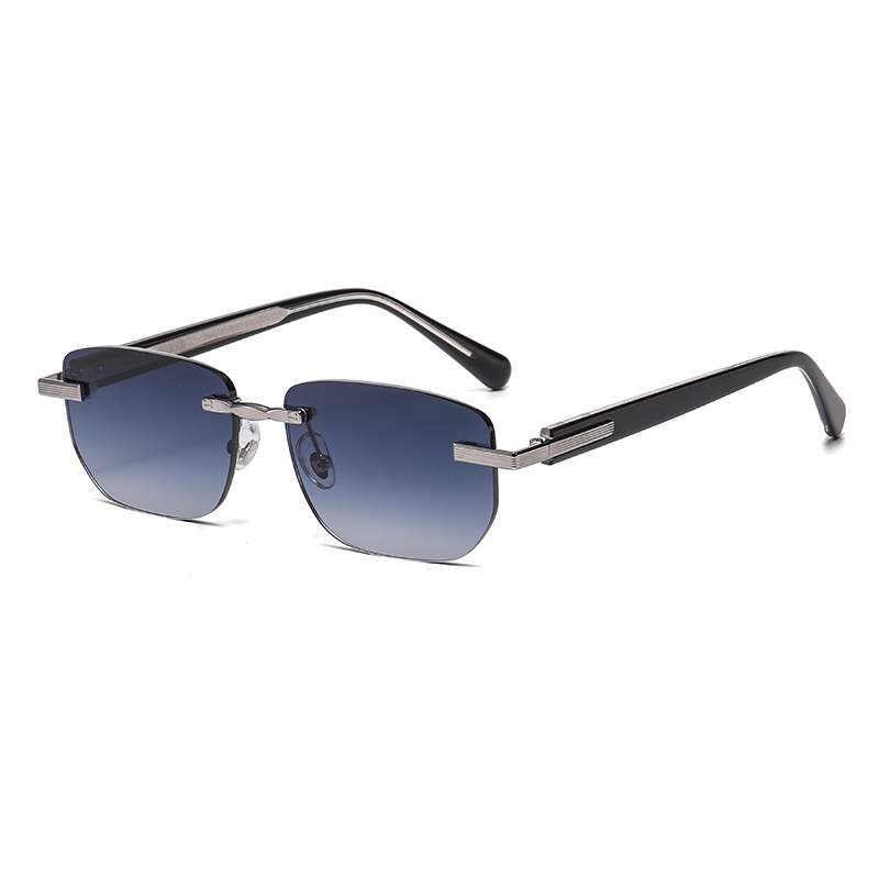 Luxury Rimless Rectangle Sunglasses YSHS7003 