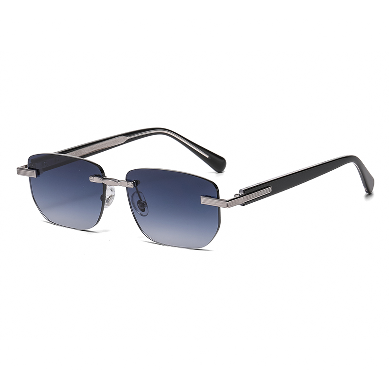 Luxury Rimless Rectangle Sunglasses YSHS7003 