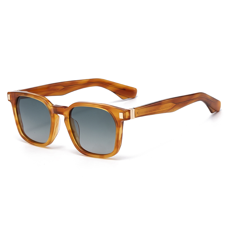 2026 Vintage Square Thick Polarized Sunglasses YSAT3010