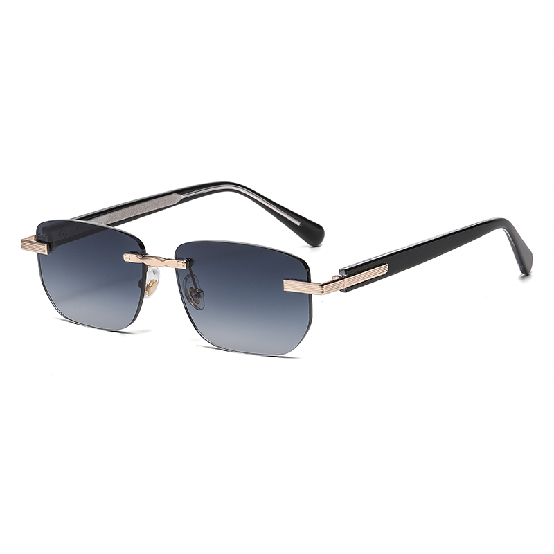 Luxury Rimless Rectangle Sunglasses YSHS7003 