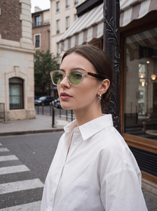 2026 Vintage Square Thick Frame Sunglasses for Men Women YSAT3011